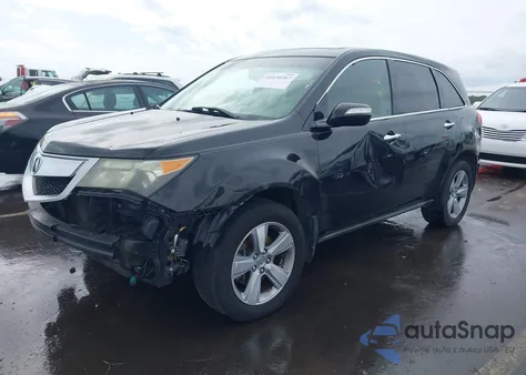 2011 Acura Mdx z USA, uszkodzony, nr VIN 2HNYD2H28BH543498